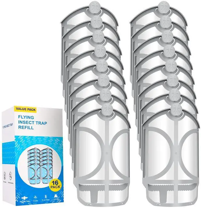 Main image of 16 Pack Flying Trap Refills Compatible with Flying Insect Trap Refill, Insect Replacement Kit for M364 M364A and Max Fully Compatible Size