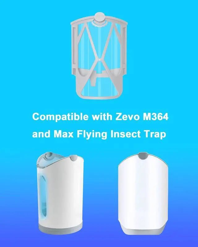 Alt view image 2 of 7 - 16 Pack Flying Insect Trap Refills for Zevo M364 & Max Plug-in