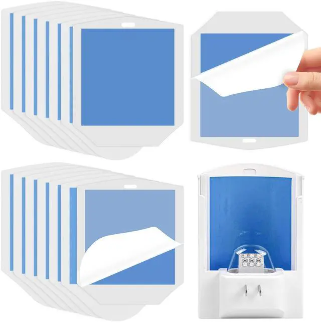 Main image of 15 Pack Flying Insect Trap Refills Compatible with Osvdo Plug-in Device, Fruit Fly Traps for Indoors Refill Kit, No Device, Glue Board Insect Catcher for Mosquito (Classic)