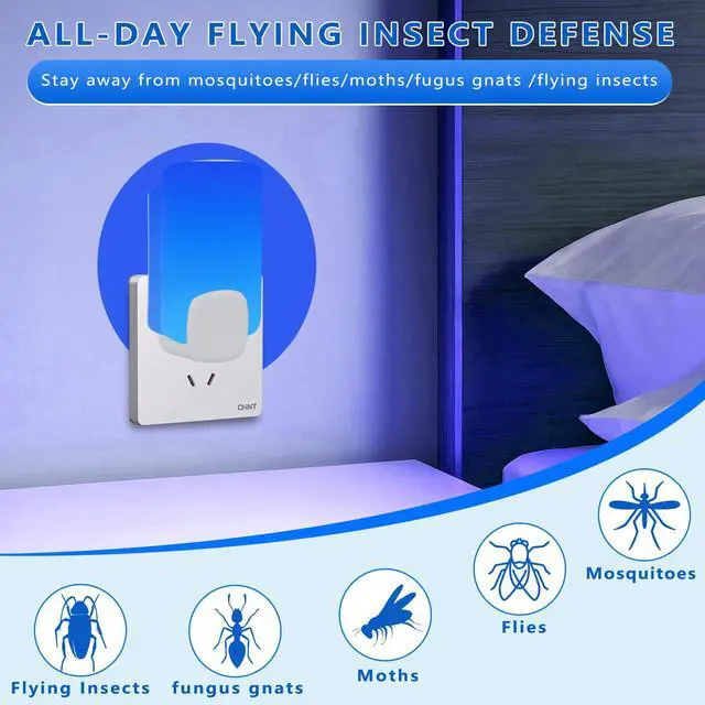 Alt view image 3 of 7 - 20 PCS Refill Cartridges Compatible with Raid Light Trap Refills Glue Boards Replacement Set, Refill Cartridges Compatible with STEM Blue Light Trap, Double-Sided Adhesive Sticky Traps Glue Cards