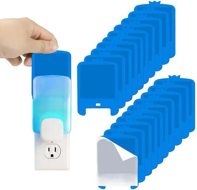 Main image of 20 PCS Refill Cartridges Compatible with Raid Light Trap Refills Glue Boards Replacement Set, Refill Cartridges Compatible with STEM Blue Light Trap, Double-Sided Adhesive Sticky Traps Glue Cards
