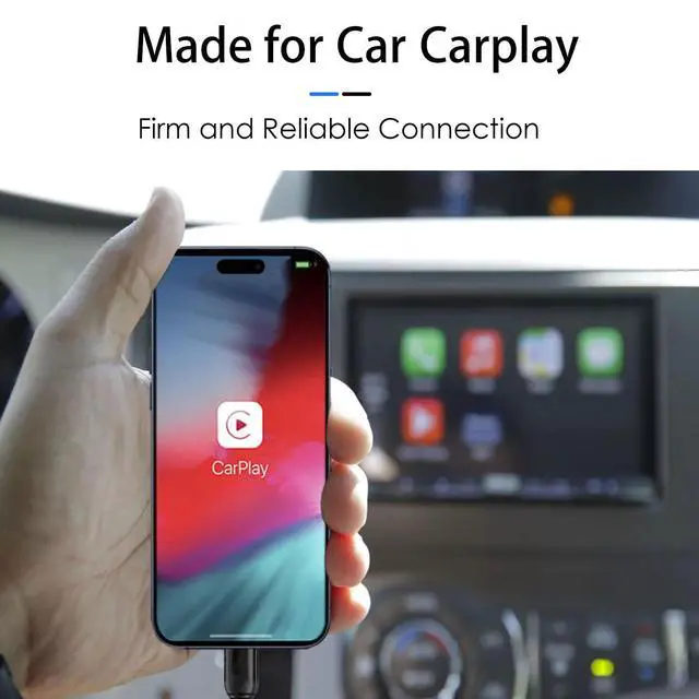Alt view image 4 of 7 - 63W Car Charger USB C Super Fast Charging for iPhone Air/17/17 Pro/17 Pro Max/17e/16/16Pro/16e/15/15Pro/iPad Pro 13/12.9/11/Air/Mini Dual Port 12V Cigarette Lighter Adapter Plug+Carplay Cable 3ft 4ft