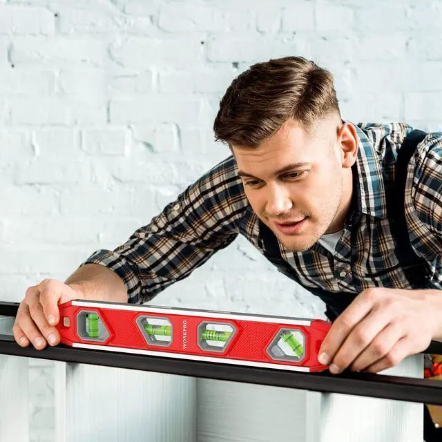 Alt view image 6 of 7 - 12 Inch Magnetic Torpedo Level