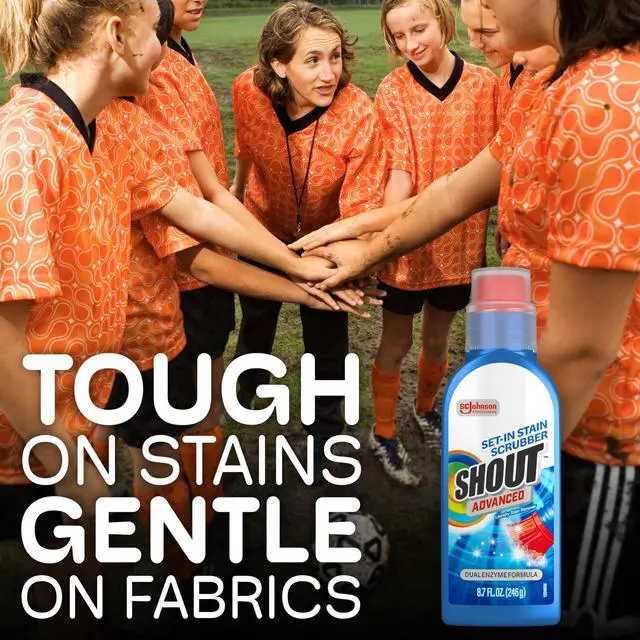 Alt view image 6 of 7 - Advanced Stain Remover Gel for Clothes Laundry, Ultra Concentrated Gel with Built-in Scrubber Brush for Deep Set-In stains, 8.7oz