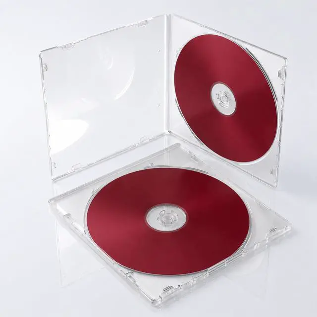 Alt view image 6 of 7 - 5 Pack CD DVD Blu-Ray Clear Slim Jewel Cases, 5.2 mm