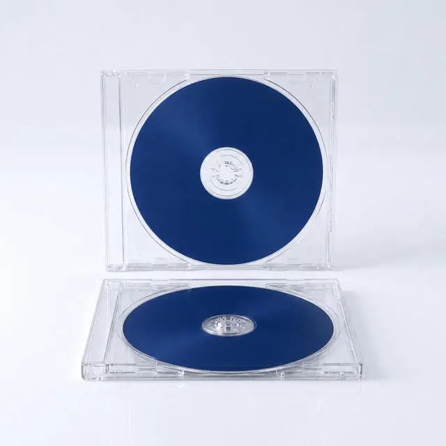 Alt view image 5 of 7 - 5 Pack CD DVD Blu-Ray Clear Slim Jewel Cases, 5.2 mm