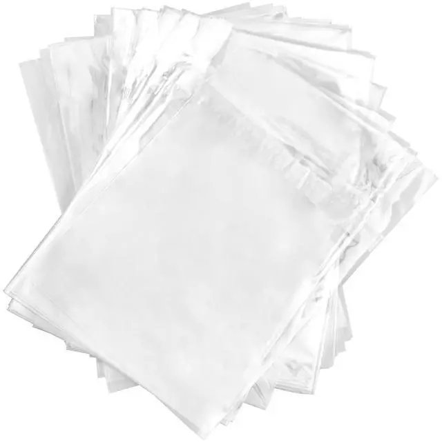 Main image of Clear Resealable OPP Plastic Wrap Bags for Standard 12mm Blu-Ray Cases - Dust-Proof Protective Sleeves for Blu-ray Disc Cases, PS3 Games Cases and Food Safe Storage - 5 7/8 x 6 7/8 inches (50)