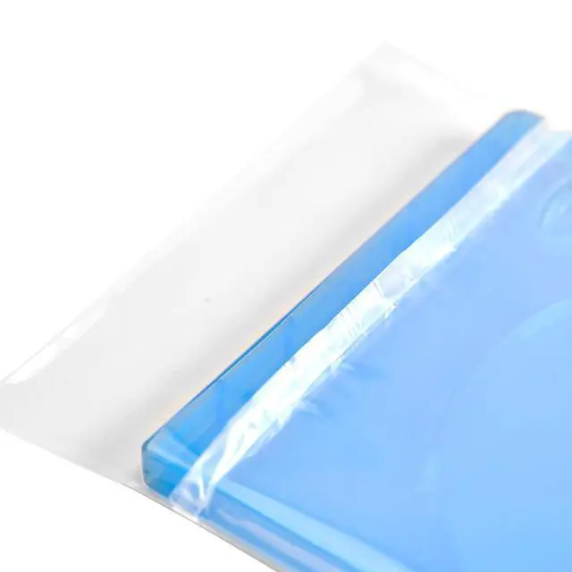 Alt view image 5 of 5 - Clear Resealable OPP Plastic Wrap Bags for Standard 12mm Blu-Ray Cases - Dust-Proof Protective Sleeves for Blu-ray Disc Cases, PS3 Games Cases and Food Safe Storage - 5 7/8 x 6 7/8 inches (50)