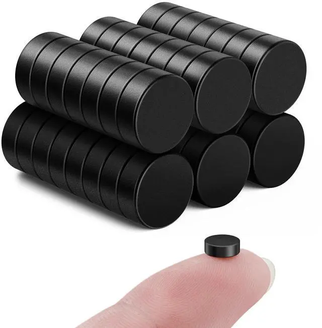 Main image of 45 Pcs Refrigerator Magnets, 6x2mm Small Round Fridge Magnets