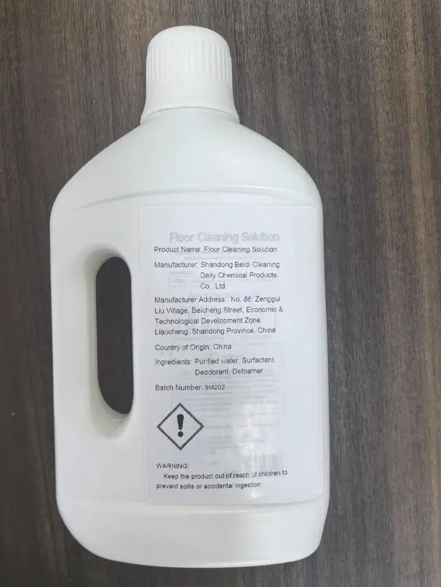 Alt view image 5 of 5 - Floor Cleaning Solution Compatible with Dreame Cleaning Solution, Residue & Streak Free, Suitable for All Robot Vacuum Cleaners and Wireless Wet Dry Dual-Use Vacuum Cleaners (Original flavor)