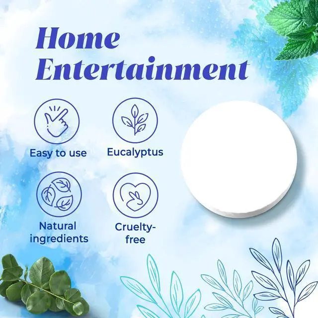 Alt view image 4 of 7 - Shower Steamers Aromatherapy 8 Pack, Menthol & Eucalyptus Shower Bombs with Natural Essential Oils, Quick Relief Nasal Congestion, Relaxation & Self Care Gifts for Women & Men