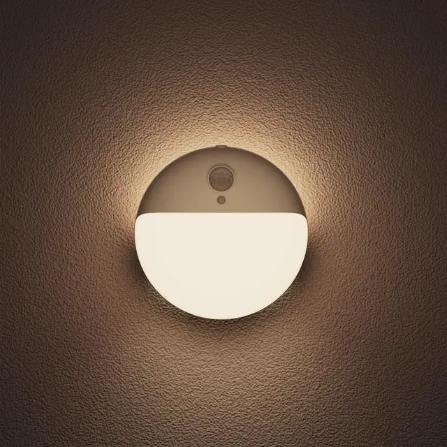 Main image of 2 Pack Motion Sensor Light Indoor, 2.6" Small Stick on Lights for Stairs, Bathroom, Dimmable Battery Night Light, 3 Light Modes, Soft LED Light for Travel, Toliets, Bedroom, Kids, Warm White