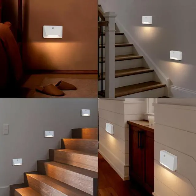 Alt view image 5 of 7 - Motion Sensor Night Light Rechargeable, Link Mode, 6-Month Battery Life
