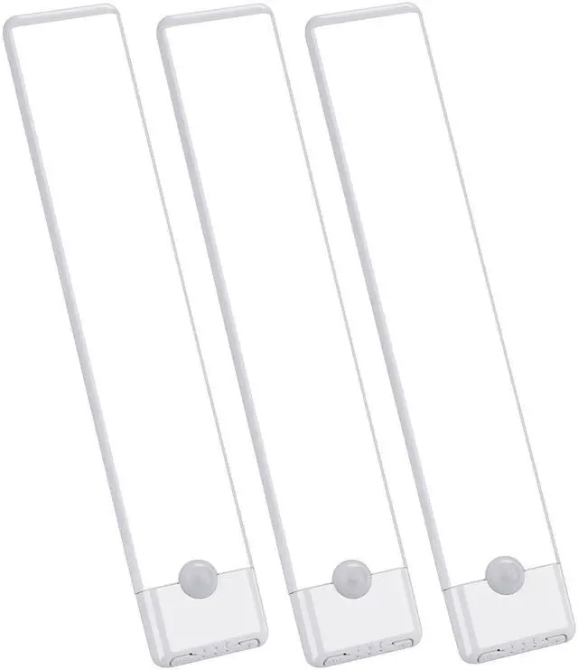 Main image of Motion Sensor Under Cabinet Lights, 3-Pack, Cool White, 8 inch