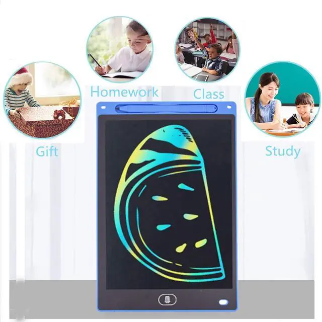 Alt view image 6 of 6 - 4 Pack LCD Writing Tablet for Kids Doodle Board 8.5-Inch, Electronic Drawing Tablet Drawing Pad,Notebook Boogie Tablet for Toddler Learning Toys Gift for 3 4 5 6 Years Old Boy Girl