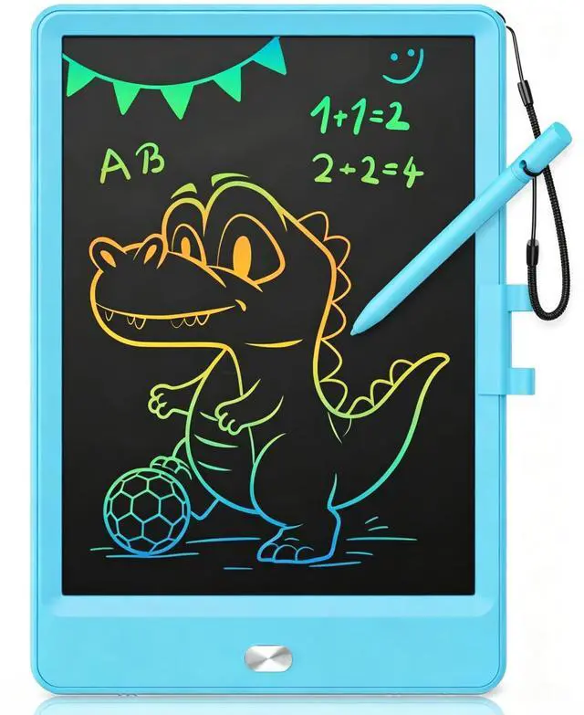 Main image of LCD Writing Tablet 8.5-Inch Colorful Doodle Board, Electronic Drawing Tablet Drawing Pad for Kids, Educational and Learning Kids Toys Gifts for 3 4 5 6 7 8 Year Old Boys and Girls(Blue)