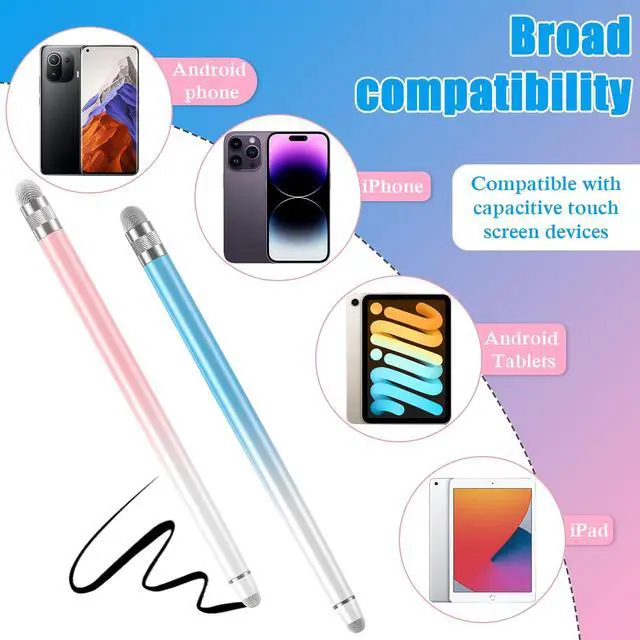 Alt view image 6 of 7 - 2PCS Stylus Pen for Touchscreen,High Sensitivity & Precision