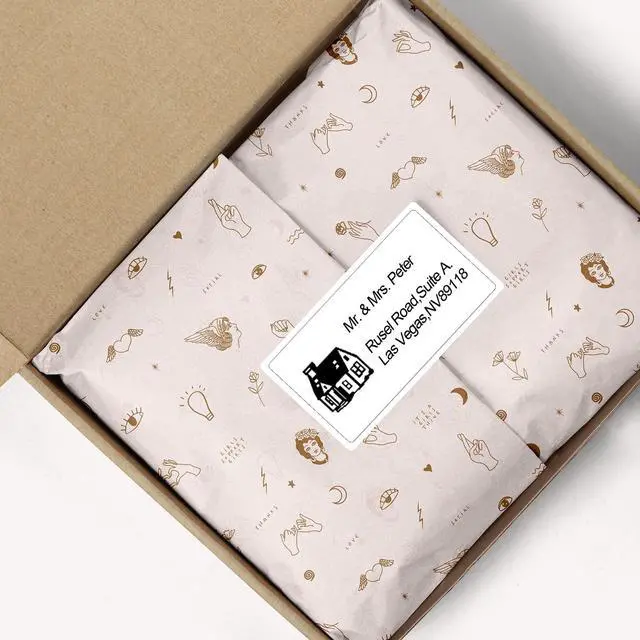 Alt view image 6 of 7 - 2.25" x 1.25" White Direct Thermal Labels, Replacement for Self-Adhesive Address Shipping Barcode Thermal Stickers, Compatible with Rollo & Zebra Thermal Label Printer(1 Roll, 1000 Labels)