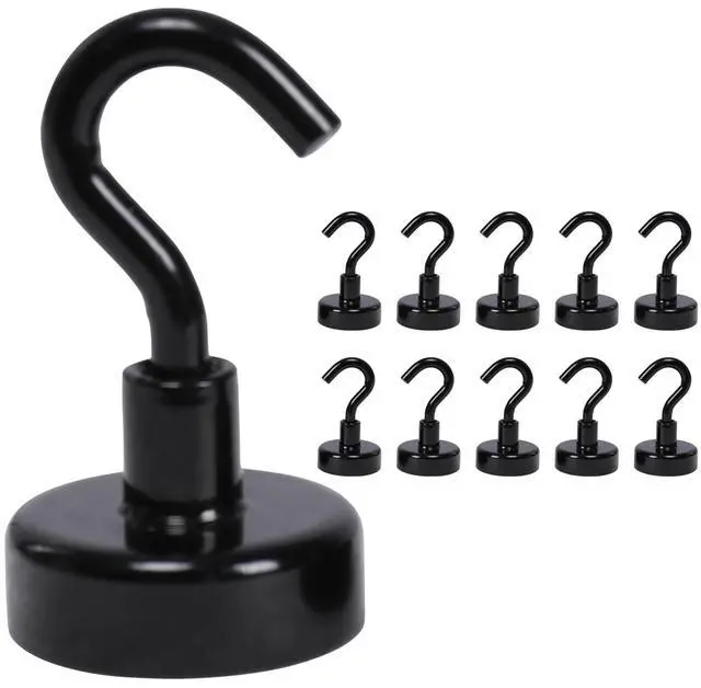 Main image of Magnetic Hooks, Cruise Ship Essentials,10Pcs-30lbs Magnet Hook