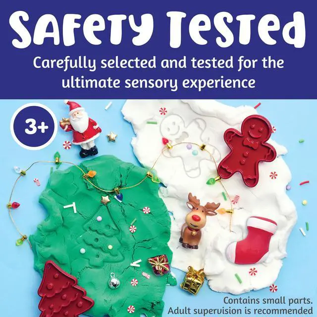 Alt view image 7 of 7 - Sensory Pack: Christmas - Activities for Kids, Toddler Stocking Stuffers & Sensory Bin Filler, Travel Toys for Toddlers (Ages 3+)
