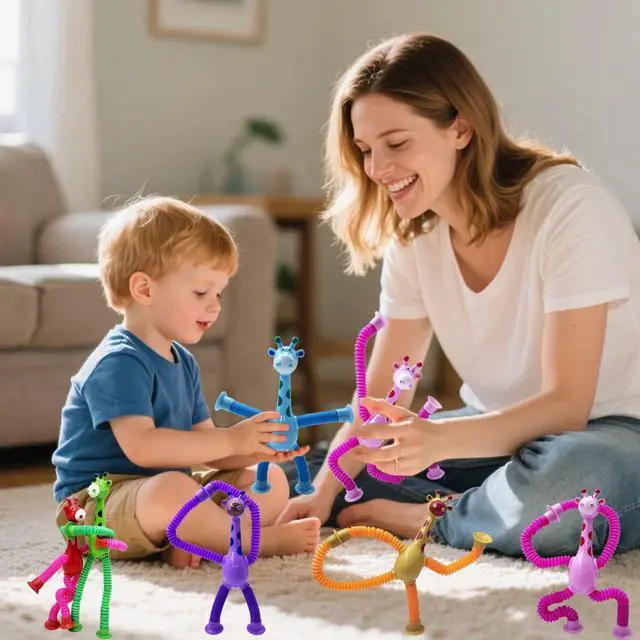 Alt view image 3 of 6 - Giraffe Sensory Travel Toys, Sensory Toys for Kids with Autism