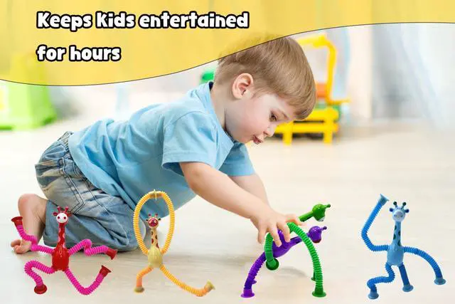 Alt view image 4 of 6 - Giraffe Sensory Travel Toys, Sensory Toys for Kids with Autism