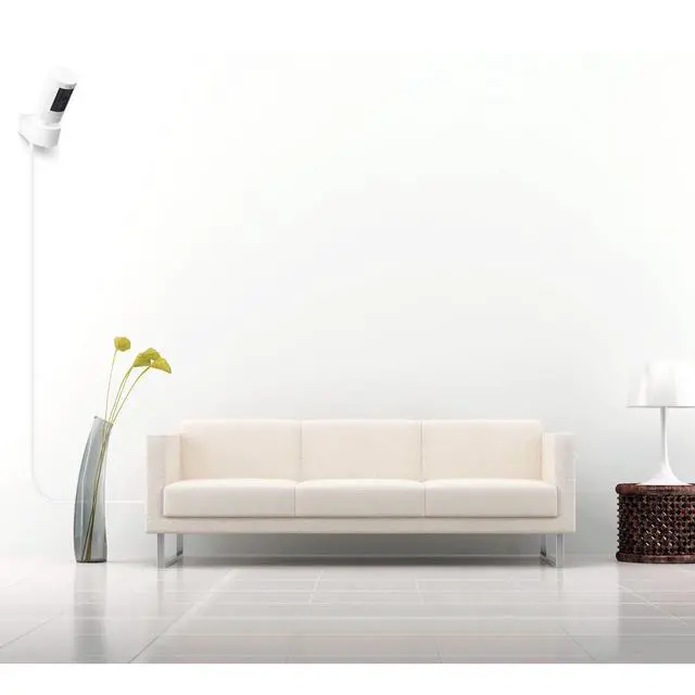 Alt view image 3 of 5 - 30 ft Extension Cable for Ring Pan-Tilt Indoor Cam (2024) White