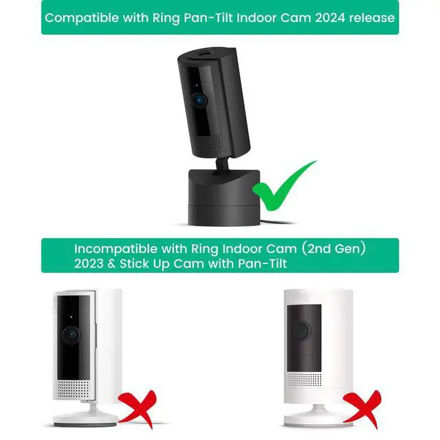 Alt view image 2 of 4 - 30ft USB C Cable for Ring Pan-Tilt Indoor Cam 2024 Release Camera, Black