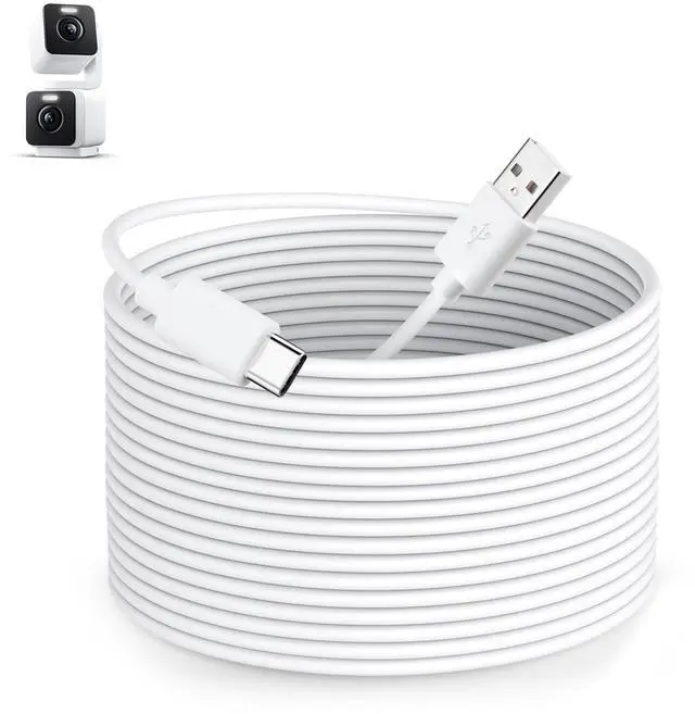 Main image of 16ft Extension Cable for WYZE Duo Cam Pan, Cam Pan v4 Camera