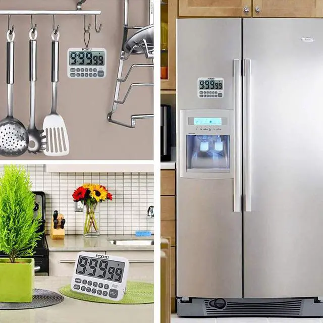 Alt view image 4 of 7 - Digital Kitchen Timer, Digits Directly Input Countdown Timer for Cooking