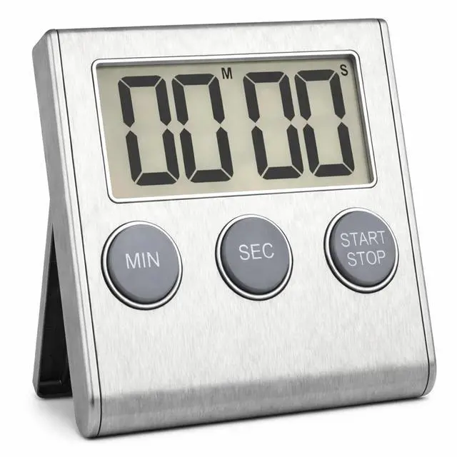 Main image of Digital Kitchen Timer with Loud 80dB Alarm & Large Display