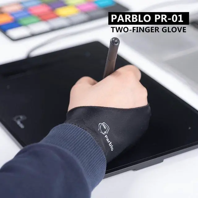 Alt view image 7 of 7 - PR01 Artist Drawing Glove for Drawing Tablet,Fit for Both Right and Left Hand