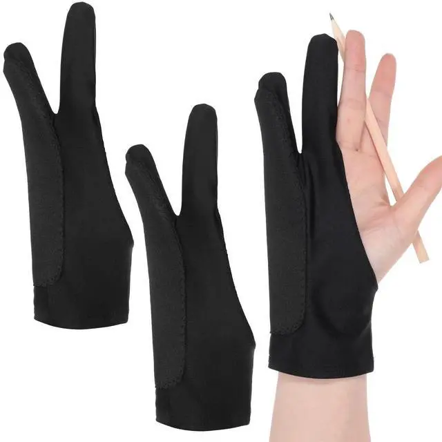 Main image of 2Pcs Digital Drawing Glove, Drawing Glove Palm Rejection