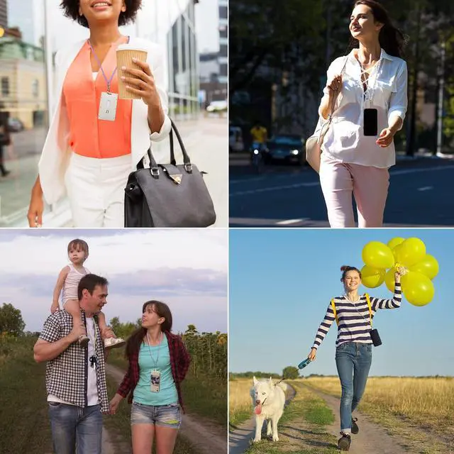 Alt view image 7 of 7 - 4 Pcs Phone Lanyard Crossbody Phone Strap Universal Cellphone Neck Lanyard with Patch for Women, Anti Theft(Bright Color Series)