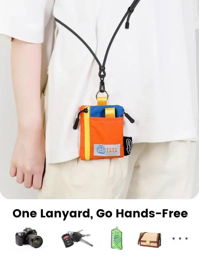 Alt view image 6 of 7 - Phone Lanyard 2 Pack-2× Adjustable Neck Strap,4× Tether Tabs