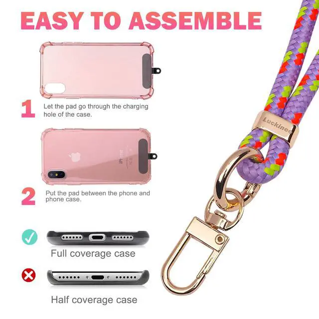 Alt view image 4 of 6 - Cell Phone Lanyard with Safety Breakaway Buckle