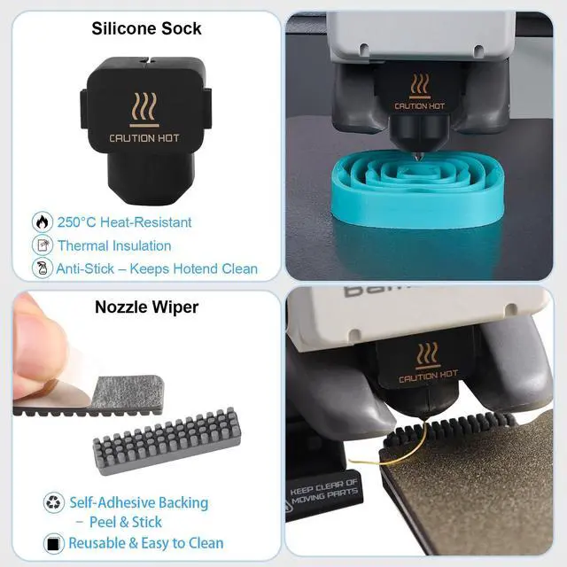 Alt view image 3 of 7 - 35Pcs 3D Printer Tool Kit Compatible with Bambu Lab A1 Mini