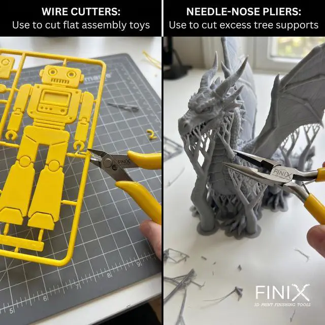 Alt view image 5 of 7 - Deburring Tool 3D Printing Kit 19-Pcs for Resin, Metal with Improved