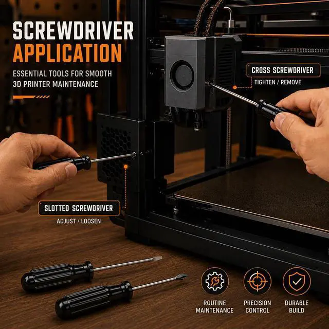 Alt view image 6 of 7 - P1S 3D Printer Maintenance Tool Kit for Bambu Lab P1S/P1P/X1/X1C/X1E