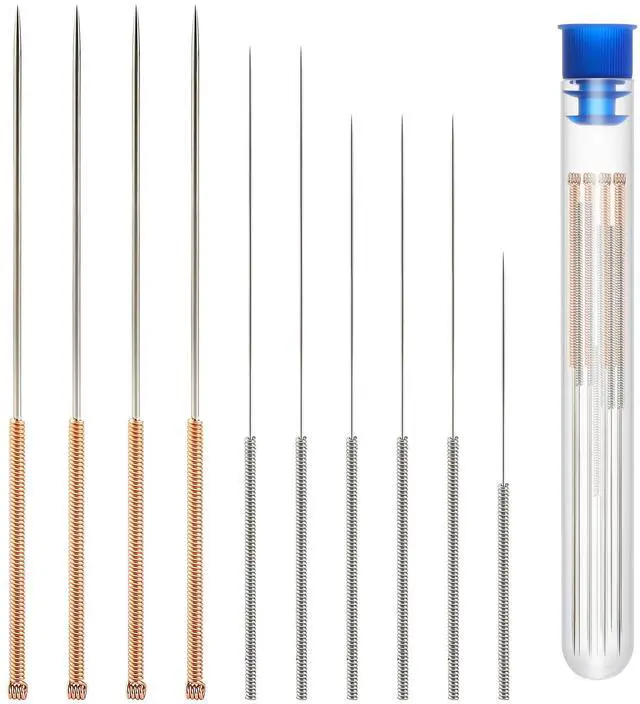 Main image of 10PCS 3D Printer Nozzle Cleaning Needles, 10Size Stainless Steel