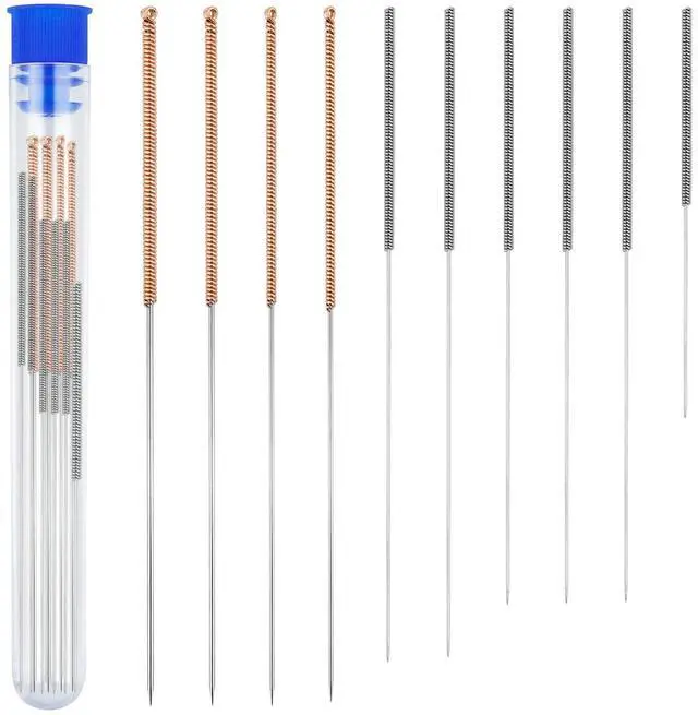Main image of 10 PCS 3D Printer Nozzle Cleaning Kit, 0.15/0.2/0.25/0.3/0.35/0.4/0.5/0.6/0.8/1.0mm Stainless Steel Nozzle Cleaning Needles, 3D Printer Nozzle Cleaner Tool for 3D Printer Accessory
