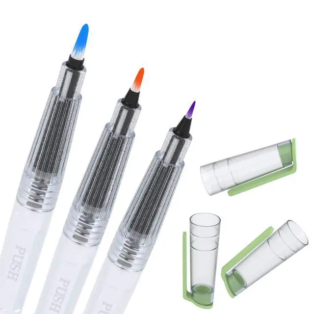 Alt view image 6 of 7 - Watercolor Painting, Drawing & Art Supplies Set | Includes 21 Watercolor Palette, 30 Sheets & 3 Water Brush Pens in Assorted Sizes | Ideal for Home, School Art Projects & Bedroom Decoration