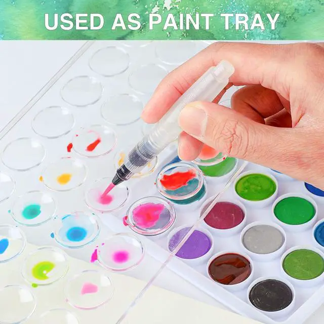 Alt view image 5 of 7 - 65 Pieces Watercolor Paint Set for Adults Artists, Beginners