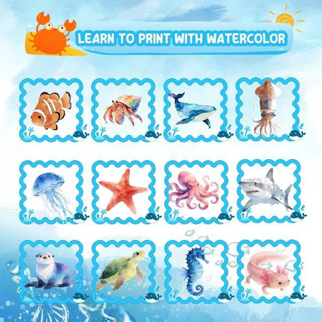 Alt view image 4 of 7 - Watercolor Workbook, 24 Colors Solid Paint Set