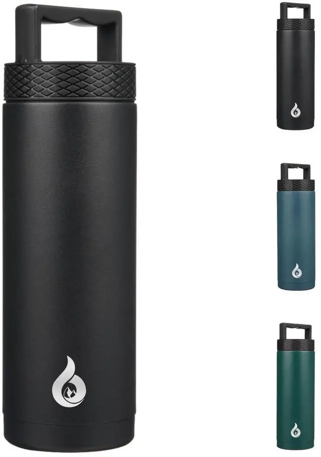 Main image of 18oz Insulated Water Bottle Stainless Steel Water Bottle with Handle