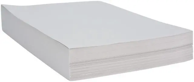Main image of School Smart - 85250 Newsprint Drawing Paper, 30 lb, 8-1/2 x 11 Inches, 500 Sheets, White