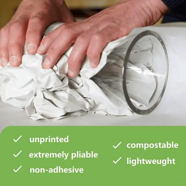 Alt view image 4 of 7 - Large Packing Paper Sheets for Moving 31" x 21.5" Packaging Newsprint Paper 50 Pack Packing Paper for Wrapping Fragiles,Box Fillers for Moving Supplies 2.1Lbs