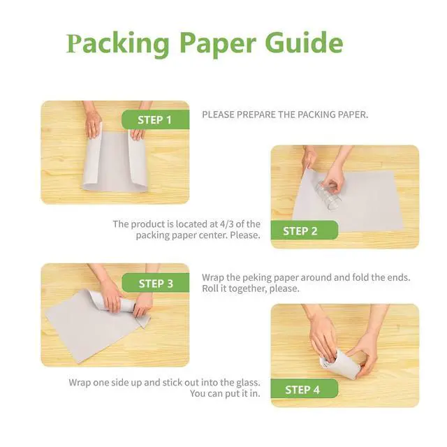 Alt view image 5 of 7 - Large Packing Paper Sheets for Moving 31" x 21.5" Packaging Newsprint Paper 50 Pack Packing Paper for Wrapping Fragiles,Box Fillers for Moving Supplies 2.1Lbs