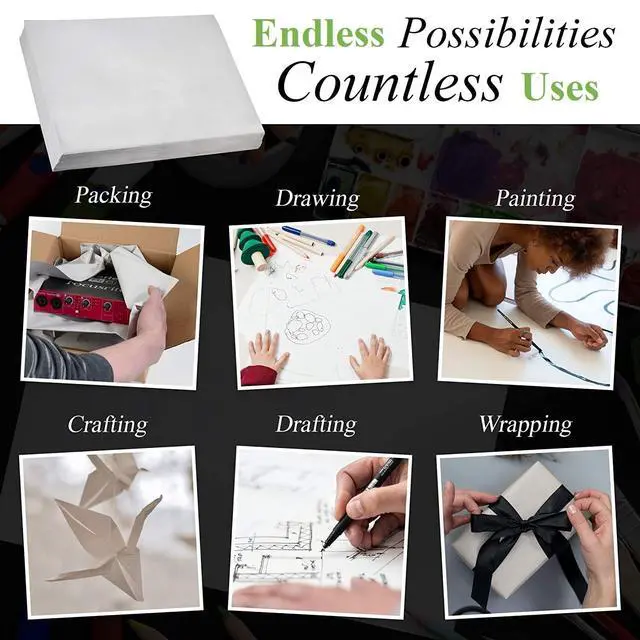Alt view image 6 of 7 - Large Packing Paper Sheets for Moving 31" x 21.5" Packaging Newsprint Paper 50 Pack Packing Paper for Wrapping Fragiles,Box Fillers for Moving Supplies 2.1Lbs