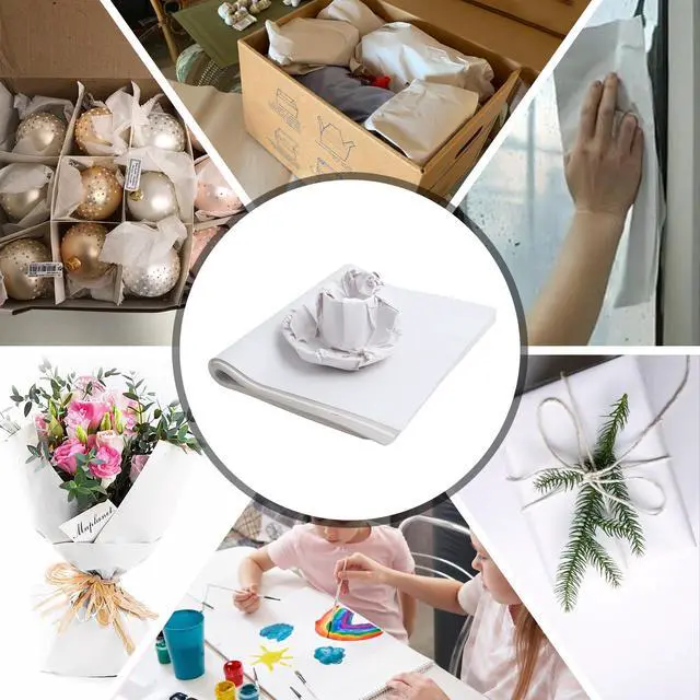 Alt view image 6 of 7 - Newsprint Bulk Packing Paper Sheets Wrap Paper for Moving, Shipping & Storage, Packing Materials, Protect Delicate Items, 22.8'' X 14.2'' (40 Pcs)
